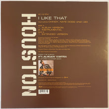 Load image into Gallery viewer, Houston Featuring Chingy, Nate Dogg &amp; I-20 – I Like That 12" Single

