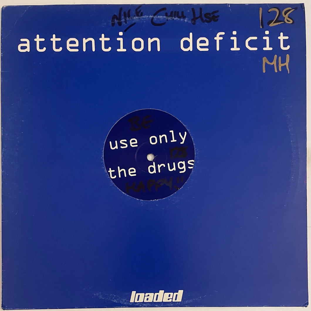 Attention Deficit – Use Only The Drugs / Use Only The Music 12