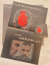 Load image into Gallery viewer, Fleischkrieg - Herzblut Lp + Poster + Sticker
