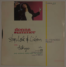 Load image into Gallery viewer, Donna Summer - Stop, Look &amp; Listen (Extended Remix) 12" Single
