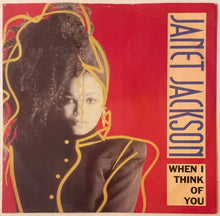 Load image into Gallery viewer, Janet Jackson - When I Think Of You 12" Single
