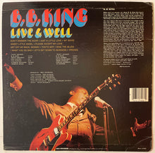 Load image into Gallery viewer, B.B. King - Live &amp; Well Lp
