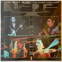 Load image into Gallery viewer, Roxy Music - Viva! Roxy Music (The Live Roxy Music Album) Lp
