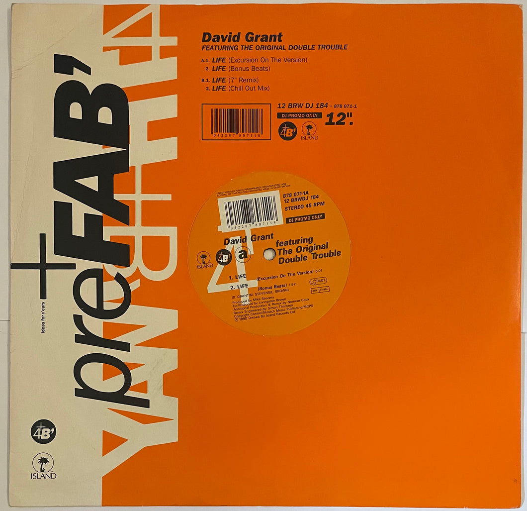David Grant Featuring The Original Double Trouble - Life 12