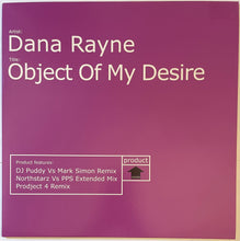 Load image into Gallery viewer, Dana Rayne - Object Of My Desire 12" Single
