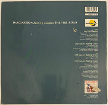 Load image into Gallery viewer, Imagination – Just An Illusion (The 1989 Remix) / LTO (Love&#39;s Taking Over) 12&quot; Single
