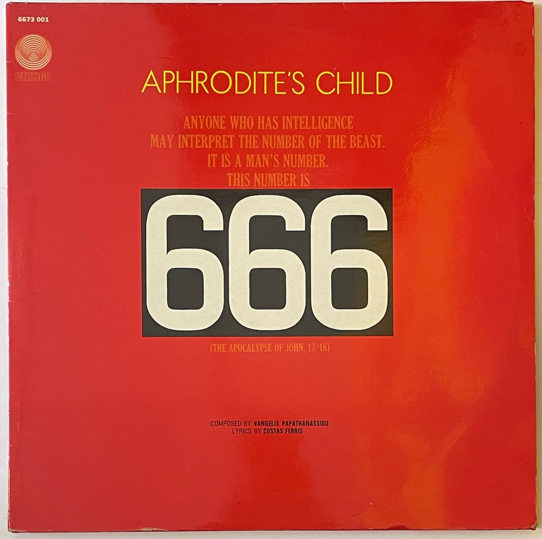 Aphrodite's Child - 666 Lp (French Press)