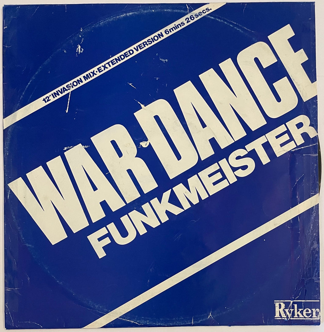Funkmeister - War Dance (Invasion Mix) 12