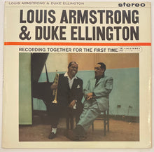 Load image into Gallery viewer, Louis Armstrong &amp; Duke Ellington – Recording Together For The First Time Lp
