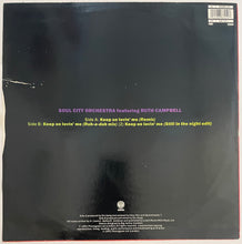 Load image into Gallery viewer, Soul City Orchestra Featuring Ruth Campbell – Keep On Lovin&#39; Me (Remix) 12&quot; Single
