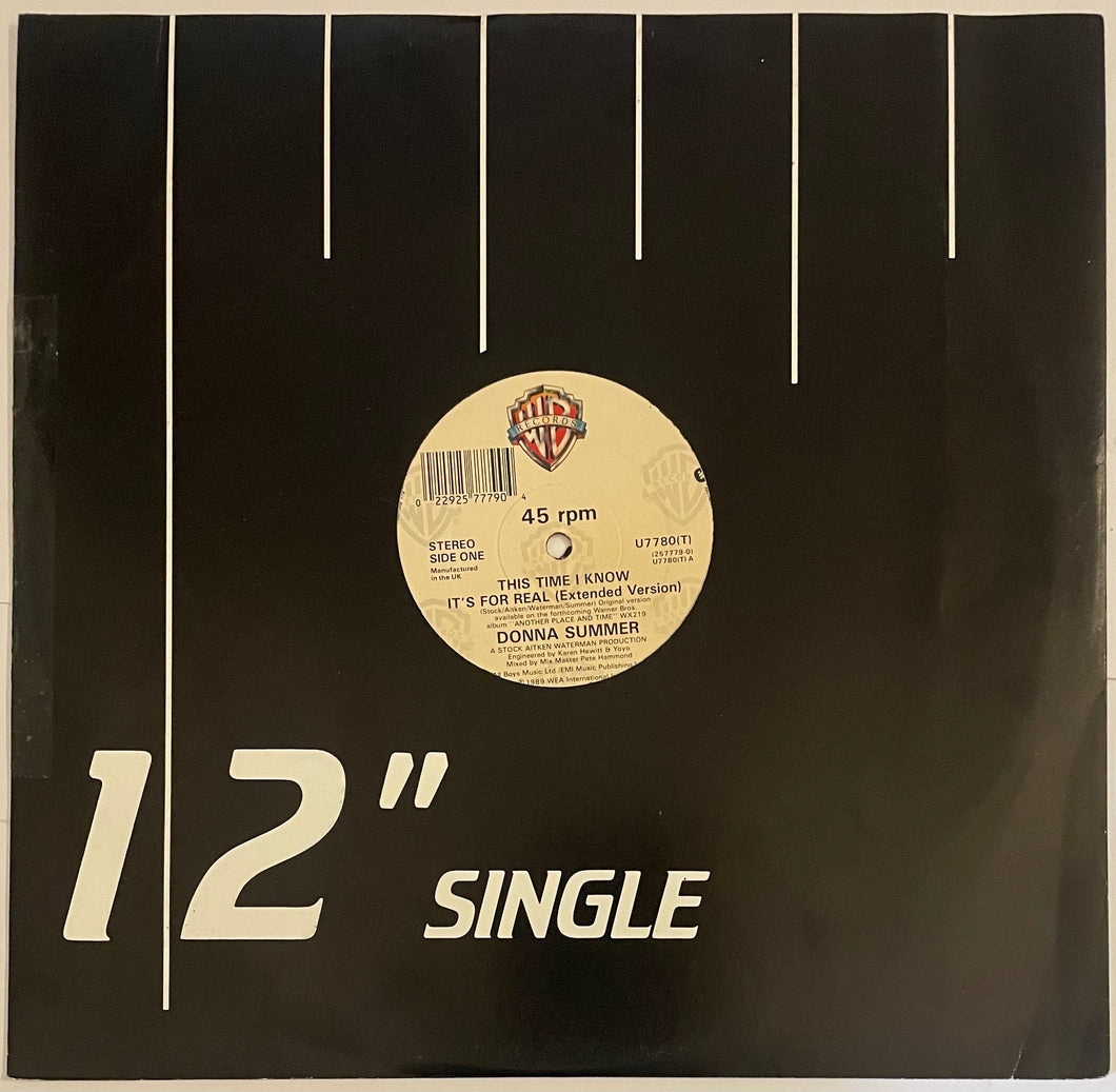 Donna Summer - This Time I Know It's For Real (Extended Version) 12