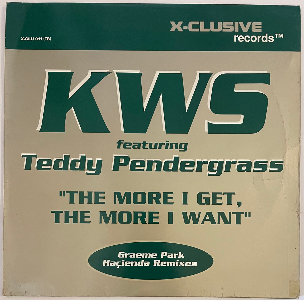 K.W.S. Featuring Teddy Pendergrass - The More I Get, The More I Want 12