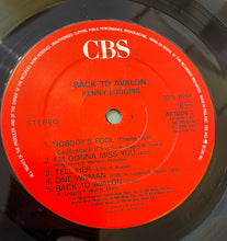 Load image into Gallery viewer, Kenny Loggins - Back To Avalon Lp
