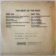 Load image into Gallery viewer, The Nice - The Best Of The Nice Lp (New Zealand Press)
