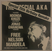 Load image into Gallery viewer, The Special AKA Featuring Ndonda Khuze, Jonas Gwangwa – Free Nelson Mandela (The Whole World Is Watching Dance Mix) / Nelson Mandela (Original Version)  12" Single
