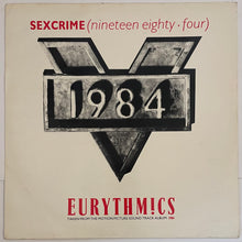 Load image into Gallery viewer, Eurythmics - Sexcrime (Nineteen Eighty Four) 12&quot; Single
