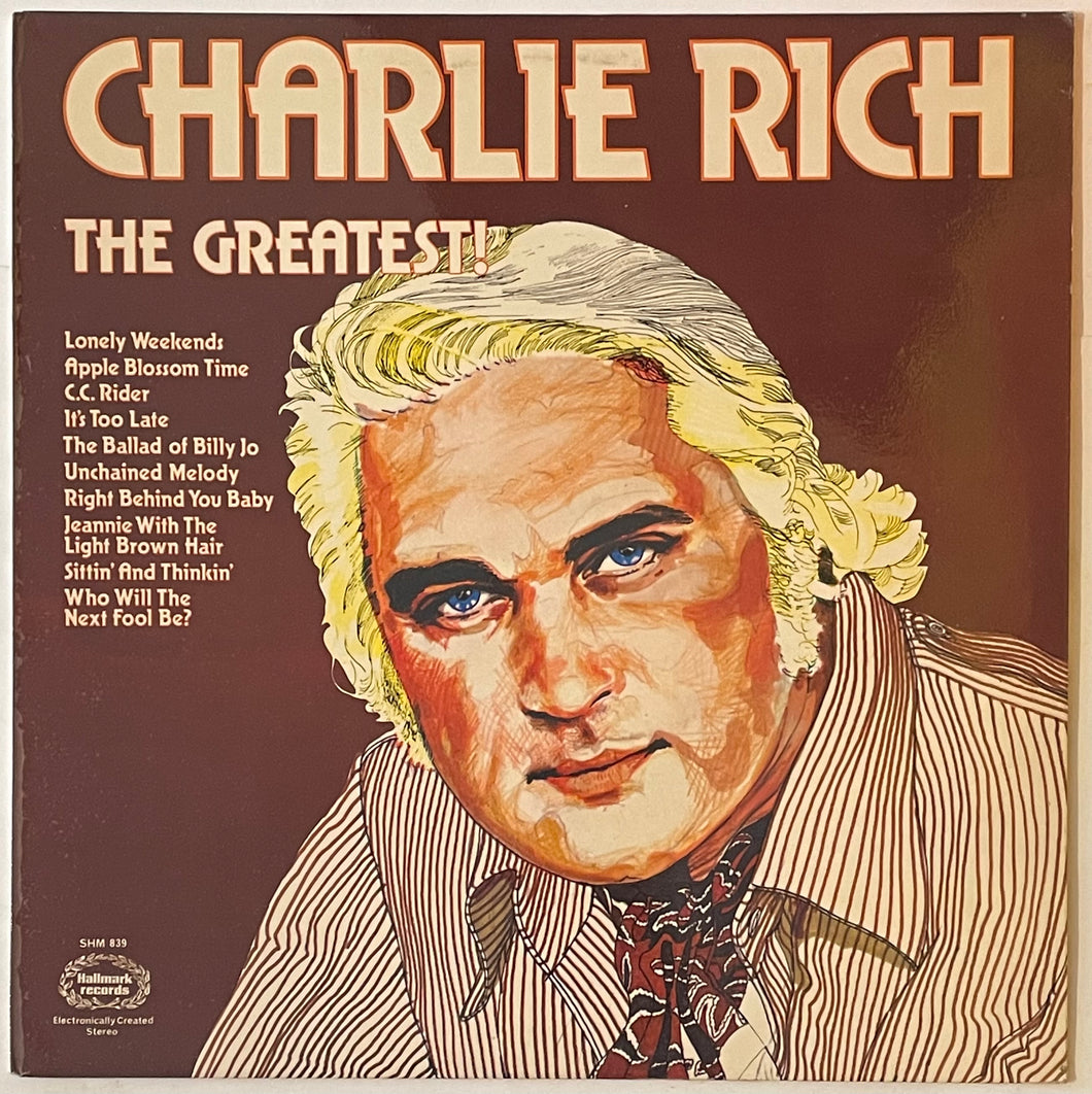 Charlie Rich - The Greatest! Lp