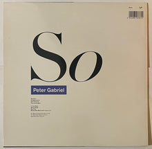 Load image into Gallery viewer, Peter Gabriel - So Lp
