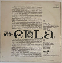 Load image into Gallery viewer, Ella Fitzgerald - The Best Of Ella Volume One Lp
