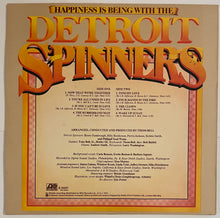 Load image into Gallery viewer, Detroit Spinners - Happiness Is Being With The Detroit Spinners Lp
