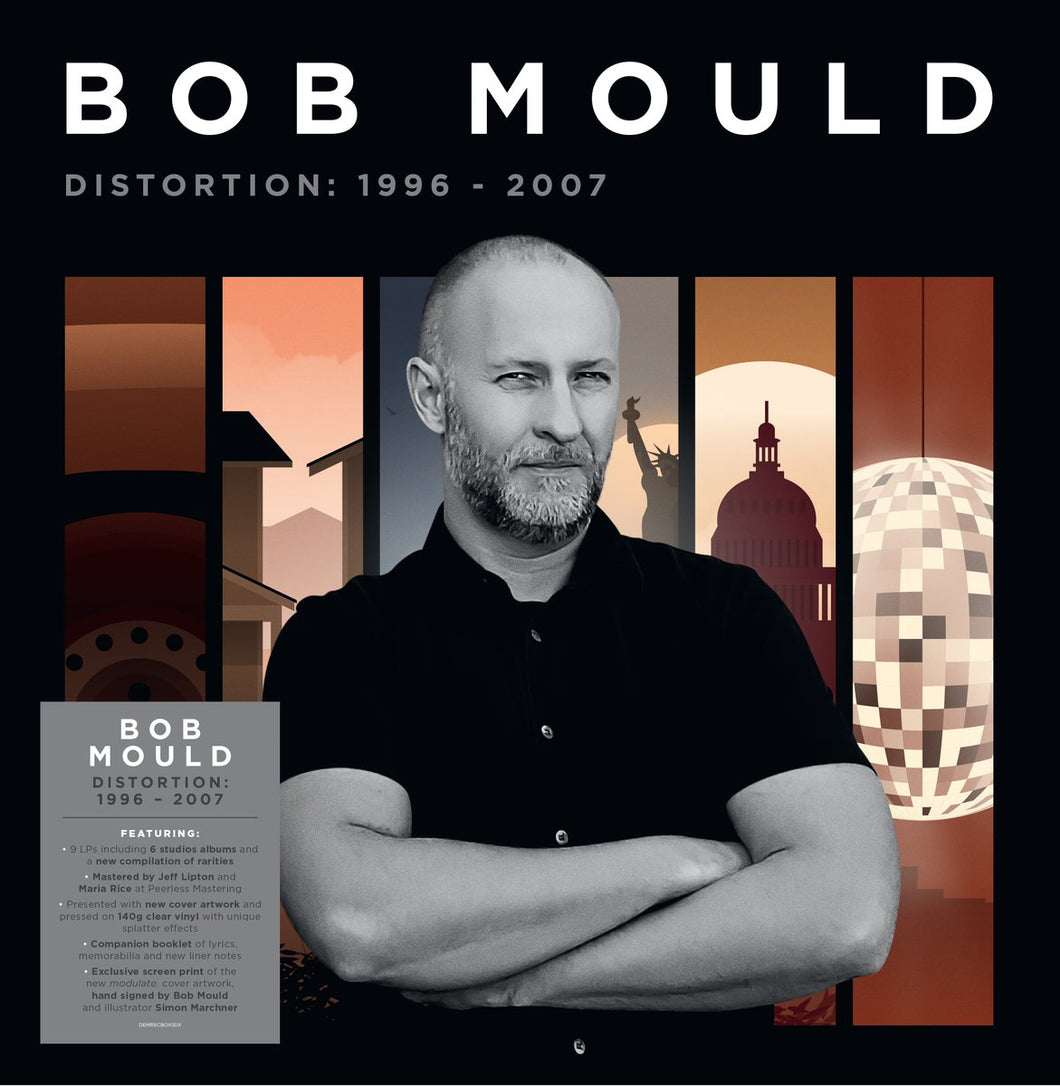 Bob Mould - Distortion: 1966 - 2007 Lp Box Set (Ltd (750) Clear/ Splatter)