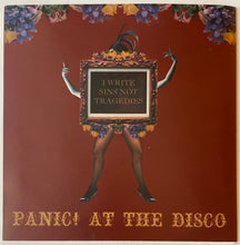 Load image into Gallery viewer, Panic! At The Disco - I Write Sins Not Tragedies 7" Single (Ltd Etched, Fold Out Sleeve + Sticker)
