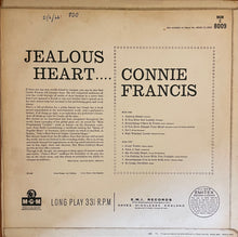 Load image into Gallery viewer, Connie Francis - Jealous Heart Lp (Mono)
