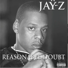 Load image into Gallery viewer, Jay Z - Reasonable Doubt Lp (30th Anniversary, White Vinyl Alternative Cover) Lp
