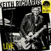 Load image into Gallery viewer, Keith Richards &amp; The X-Pensive Winos - Live 3.10.22 Ep (Ltd Red RSD 25)
