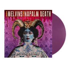 Load image into Gallery viewer, Melvins With Napalm Death - Savage Imperial Death March Lp (Ltd  Obnoxious Orchid)
