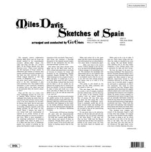 Load image into Gallery viewer, Miles Davis - Sketches Of Spain Lp
