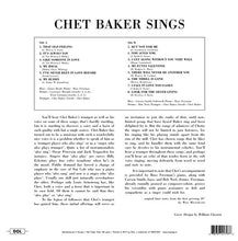 Load image into Gallery viewer, Chet Baker - Chet Baker Sings Lp
