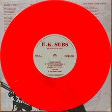 Load image into Gallery viewer, U.K. Subs ‎– Brand New Age 10' Lp (Ltd Collectors Edition Pink/ Yellow)
