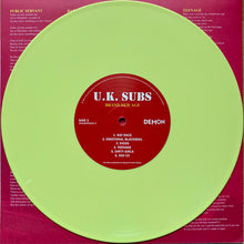Load image into Gallery viewer, U.K. Subs ‎– Brand New Age 10' Lp (Ltd Collectors Edition Pink/ Yellow)
