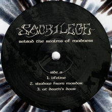 Load image into Gallery viewer, Sacrilege – Behind The Realms Of Madness Lp (Ltd Black/ White Splatter)
