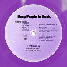 Load image into Gallery viewer, Deep Purple - In Rock Lp (25th Anniversary Ltd Purple)
