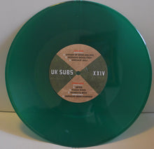 Load image into Gallery viewer, UK Subs ‎– XXIV 10" Lp (Ltd Clear/ Green)
