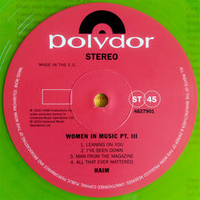 Load image into Gallery viewer, Haim - Women In Music Part III Lp (Ltd Lime Green)
