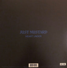 Load image into Gallery viewer, Just Mustard - Heart Under Lp (Ltd Numbered Transparent Blue Hand Numbered - Alternate Sleeve + Signed Art Print)
