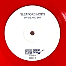 Load image into Gallery viewer, Sleaford Mods - Divide And Exit Lp (10th Anniversary Ltd Red + Flexi)
