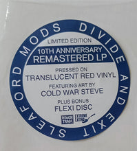 Load image into Gallery viewer, Sleaford Mods - Divide And Exit Lp (10th Anniversary Ltd Red + Flexi)
