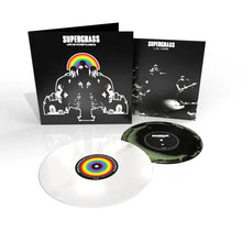 Load image into Gallery viewer, Supergrass - Life On Other Planets Lp (Ltd White + Bonus Black/Green 10&quot; Live Ep)

