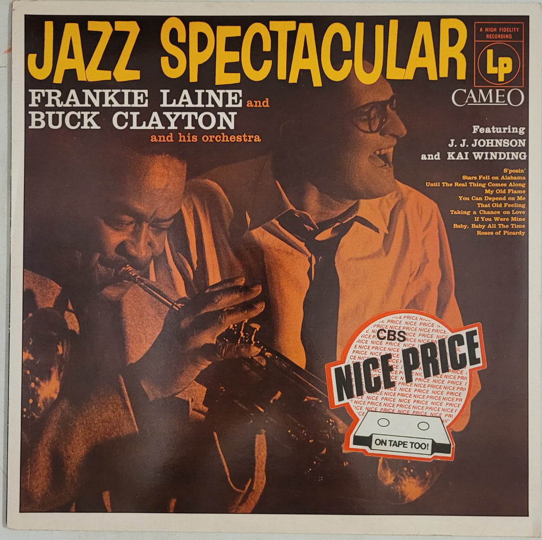 Frankie Laine And Buck Clayton And His Orchestra Featuring J. J. Johnson And Kai Winding – Jazz Spectacular Lp (Reissue)