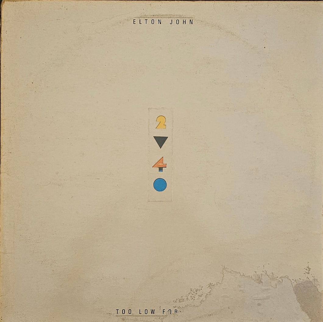Elton John - Too Low For Zero Lp