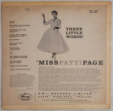 Load image into Gallery viewer, Patti Page - 3 Little Words...Miss Patti Page Lp
