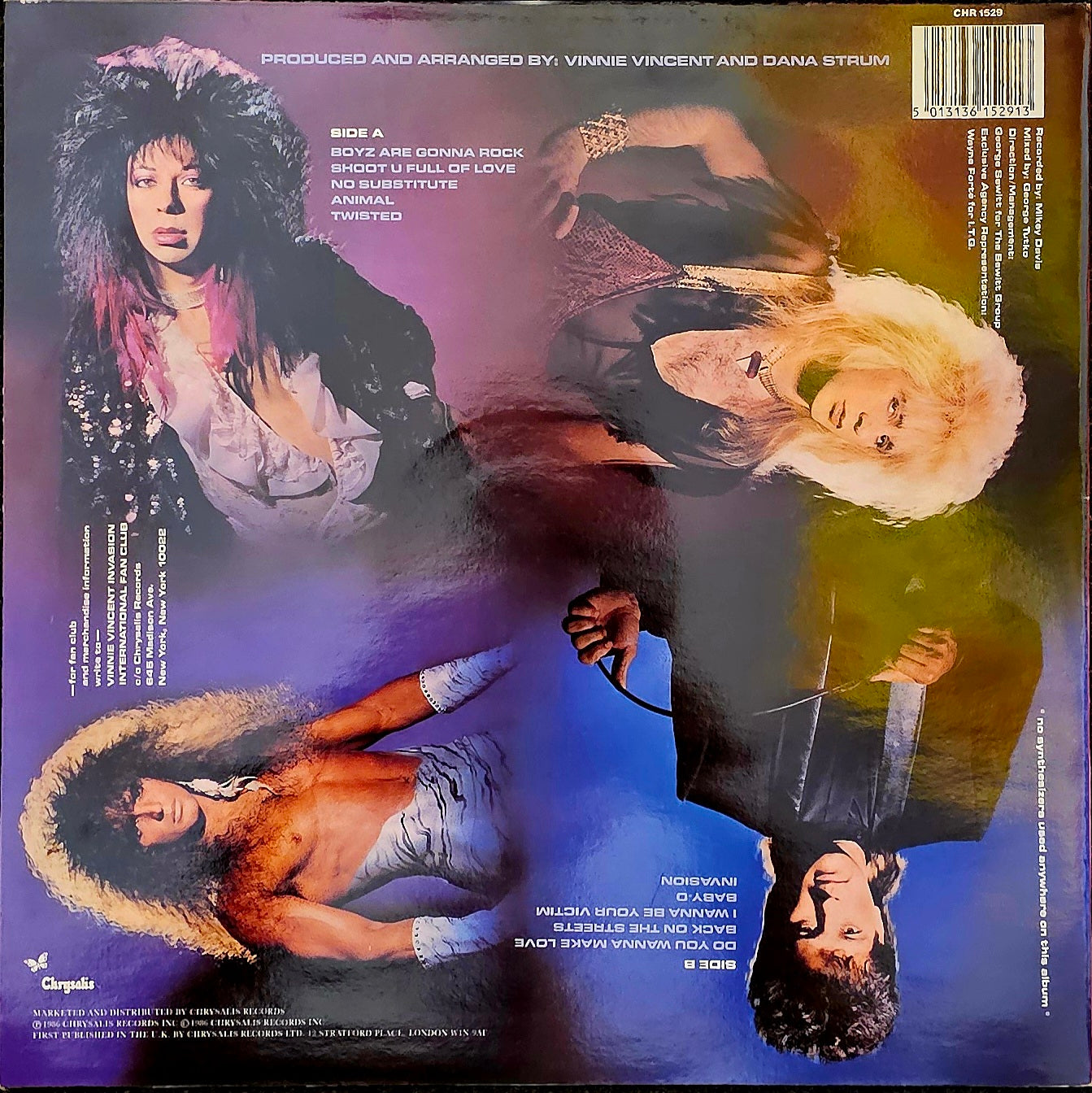 Vinnie Vincent Invasion - Vinnie Vincent Invasion Lp – museum vinyl