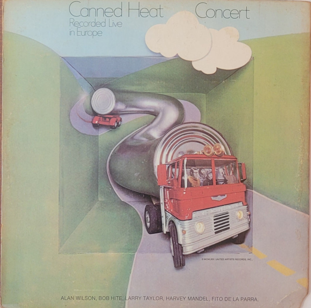 Canned Heat -  Concert: Recorded Live In Europe Lp