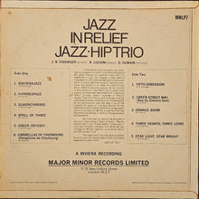 Load image into Gallery viewer, Jazz-Hip Trio - Jazz In Relief Lp

