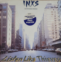 Load image into Gallery viewer, INXS - Listen Like Thieves (Extended Remix) 12&quot; Single (Includes Poster)
