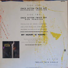 Load image into Gallery viewer, Vesta - Once Bitten Twice Shy 12&quot; Single
